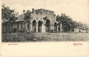 Nyitra, Nitra; Sátortábor katonákkal / K.u.K. military camp with soldiers (EK)