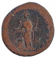 Római Birodalom 4db-os vegyes római bronzpénz tétel, közte 2db Sestertius, Vespasianus, Marcus Aurel...