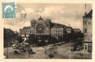 Budapest VII. keleti pályaudvar, villamosok