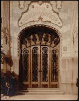 cca 1900 Budapest, Bazilika, POstatakarékpénztár, Zeneakadémia, összesen 6 db nagyméretű fotó. Erdél...