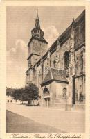 Brassó, Kronstadt, Brasov; Evangélikus templom. H. Zeidner / Ev. Stadtpfarrkirche / church