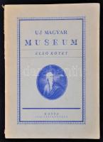 1942 Uj Magyar Museum. I. kötet. 1. füzet. Kassa, Wiko. Papírkötés. Jó állapotban.