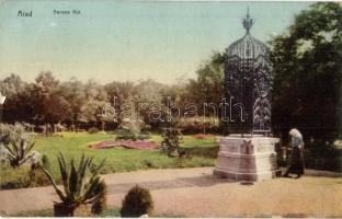 Arad, Baross kút / fountain, spring (EK)