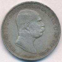 Ausztria 1908. 5K Ag "Ferenc József - Jubileum" T:2- Austria 1908. 5 Corona Ag "Franz Joseph - Jubilee" C:VF Krause KM#2809