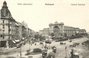 Budapest VII. Keleti pályaudvar, villamosok