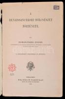 Domanovszky Endre: A renaissancekori bölcsézet története. A bölcsészet története IV. kötet. Bp., 189...