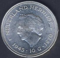 Hollandia 1970. 10G Ag "Wilhelmina Julianna" T:2