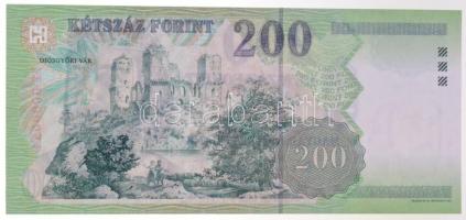 2003. 200Ft "FB0000054" alacsony sorszám T:I / Hungary 2003. 200 Forint "FB0000054&qu...