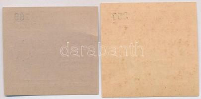 Budapest 1919. 50f "Vörös Ujság" (2xklf) színváltozat T:I,I-
Adamo BUC-300.1, BUC-300.1.2