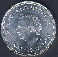 Hollandia 1970. 10G Ag "Wilhelmina Julianna" T:1/2 k