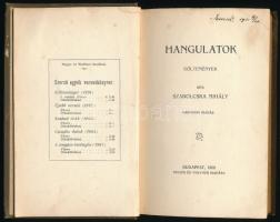 Szabolcska Mihály: Hangulatok. Költemények. Bp., 1908, Singer és Wolfner. Harmadik kiadás. Kiadói eg...