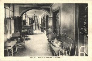 Udine, Hotel Croce di Malta / hotel interior (EK)