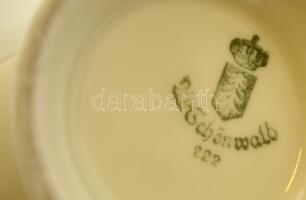 Schönwald cukortartó, matricás, jelzett, hibátlan, m: 10 cm