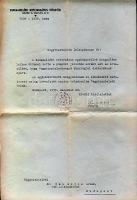 1939 Ravasz László református püspök aláírása levélen