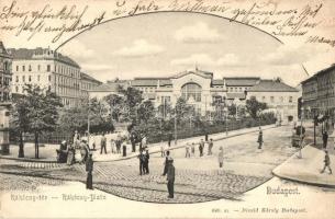 Budapest VIII. Rákóczi tér, Vásárcsarnok, Friedmann Adolf üzlet. Divald Károly 640.