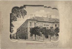 Temesvár, Timisoara; Városház, Polatsek féle kiadás / town hall