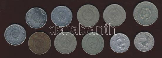 50f 1953,1966. + 1Ft 1950. (2x),1952. + 2Ft 1950. (3x),1958 (R!),1960. + 5Ft 1967. T:3,4