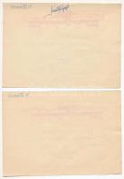 Budapest 1949. "Szt. Kristóf csónak rt" részvénye 5Ft értékben, aláírásokkal (3x) sorszámk...