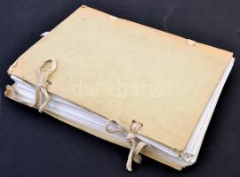 Minimum 400 darabos, budafoki pincészetekből származó borcímke gyűjtemény, szépen rendezetten, lapok...