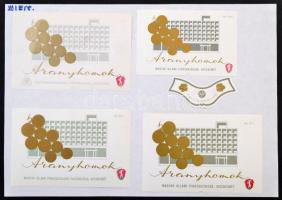 Minimum 700 darabos, kunsági borvidékről származó borcímke gyűjtemény, szépen rendezetten, lapokra r...