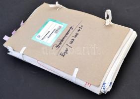 Minimum 700 darabos, kunsági borvidékről származó borcímke gyűjtemény, szépen rendezetten, lapokra r...