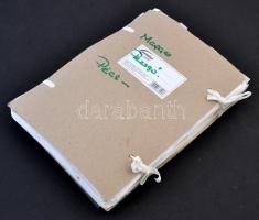 Minimum 700 darabos, magyar pezsgőcímke gyűjtemény, szépen rendezetten, lapokra ragasztva. Mind külö...