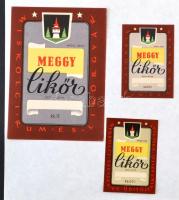 Minimum 600 darabos, magyar likőrcímke gyűjtemény, szépen rendezetten, lapokra ragasztva. Mind különböző / Vintage Hungarian liqueur  label collection