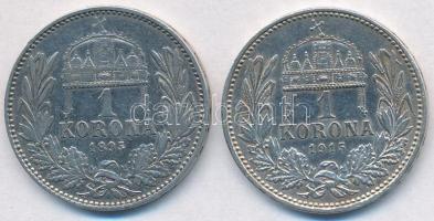 1895KB-1915KB 1K Ag "Ferenc József" (2xklf) T:1-,2
Adamo K5, K5.1