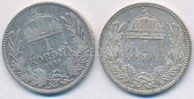 1896KB-1915KB 1K Ag "Ferenc József" (2xklf) T:2,2-
Adamo K5, K5.1