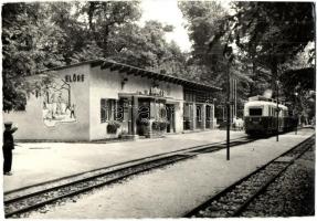 5 db MODERN budapesti és velemi úttörővasutas képeslap / 5 modern Hungarian railway pioneer postcard...