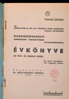 1942 Az Érsekújvári M. Kir. Állami Pázmány Péter Gimnázium önálló hatáskörű Dunaszerdahelyi Gimnáziu...