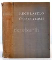 Mécs László összes versei 1920-1940. Bp., 1941, Athenaeum. Kiadói egészvászon-kötés, kissé kopottas ...