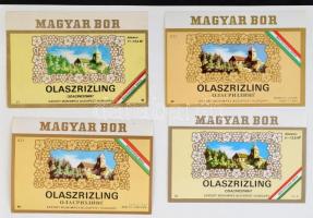 Minimum 600 darabos, vegyes magyar italcímke gyűjtemény, szépen rendezetten, lapokra ragasztva. Mind...