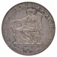 Ausztria 1879. 2G Ag "I. Ferenc József és Erzsébet királynő / Ezüstlakodalom" (24,77g) T:1...