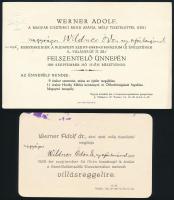 1929 Piszter Imre (1855-1936) ciszterci szerzetes, író, tankerületi főigazgató gépelt, aláírt levele...