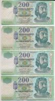 1990. 500Ft + 2004-2007. 200Ft (4x) T:III-,III