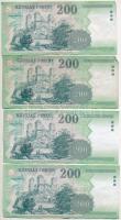 1990. 500Ft + 2004-2007. 200Ft (4x) T:III-,III