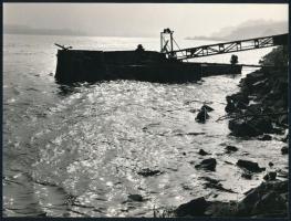 cca 1976 Kortárs fotóművészeti alkotások, 5 db - részben jelzett - vintage fotó, 18x24 cm és 24x15 c...