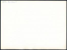 cca 1976 Kortárs fotóművészeti alkotások, 5 db - részben jelzett - vintage fotó, 18x24 cm és 24x15 c...