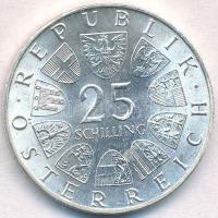 Ausztria 1970. 25Sch Ag "Franz Lehar" T:1- 
Austria 1970. 25 Schilling Ag "Franz Leh...