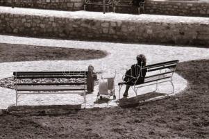 cca 1989 Budapesti városképek, életképek, főleg a budai várban és a belvárosban készült, szabadon fe...