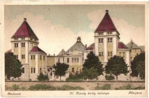 Budapest XI. IV. Károly király laktanya