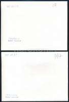 cca 1985 Budapesti villamosok, 11 db vintage fotó, többsége datált, 9x14 cm és 13x18 cm között