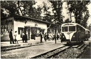 Budapest II. Úttörővasút, Előre állomás, kiadja a Képzőművészeti Alap Kiadóvállalat (EK)