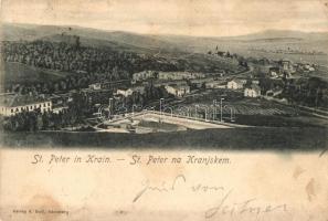 Sveti Petar na Krasu, St Peter in Krain; panorama view  (fa)