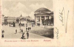 1899 Budapest V. Deák tér, Renisch Testvérek élővirág csarnoka, Divald Károly 215. sz. (EK)