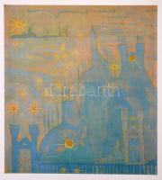 Mikalojus Konstantinas Ciurlio: Sonatos ir fugos. Vilnius, 1980, Vagos. Litván festő műveinek reprod...