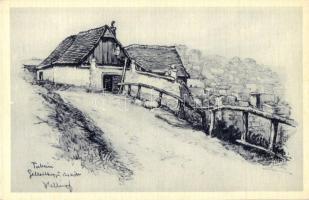 Budapest I. Tabán s: Helbing Ferenc - 14 darabos régi használatlan képeslap sorozat / 14 unused pre-...