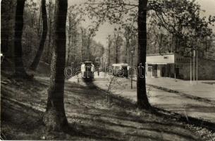 Budapest, Úttörővasút - 6 db modern képeslap, egy Gyöngyös / 6 modern postcards