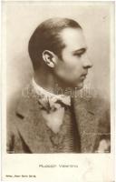 Rudolph Valentino - 7 pre-1945 postcards in mixed quality